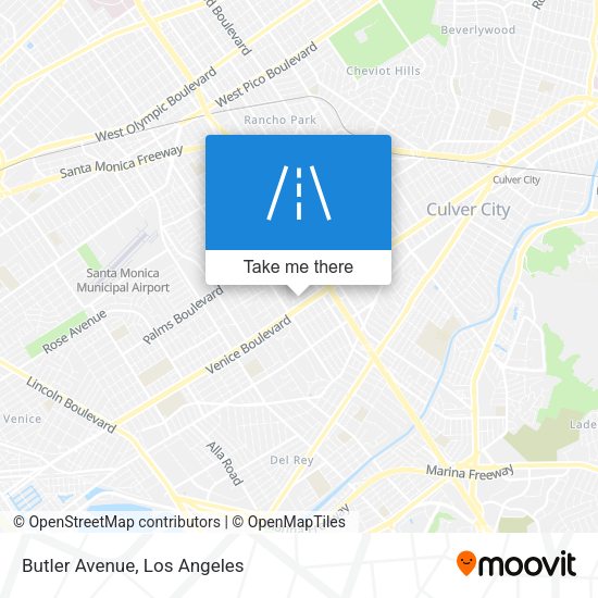 Mapa de Butler Avenue