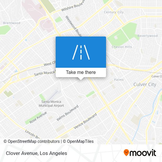 Mapa de Clover Avenue