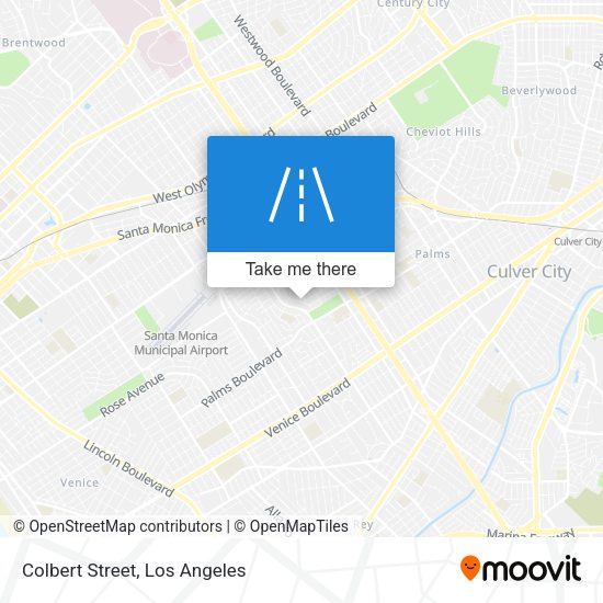 Mapa de Colbert Street
