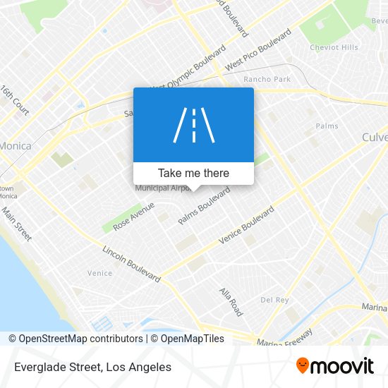Mapa de Everglade Street