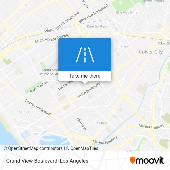 Mapa de Grand View Boulevard