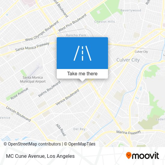 Mapa de MC Cune Avenue