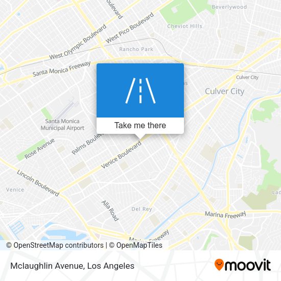 Mapa de Mclaughlin Avenue