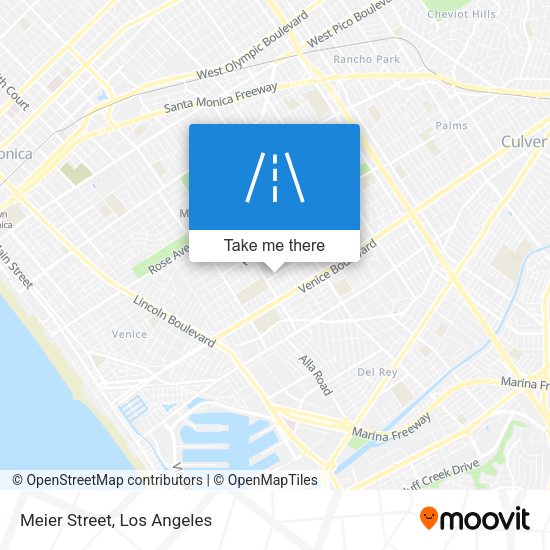Mapa de Meier Street