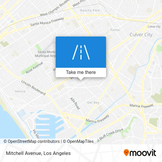 Mitchell Avenue map