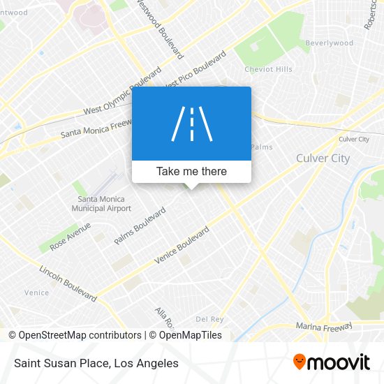 Mapa de Saint Susan Place