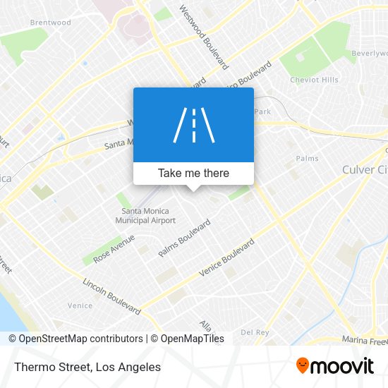 Mapa de Thermo Street