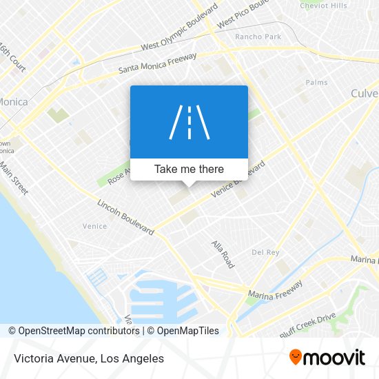 Victoria Avenue map