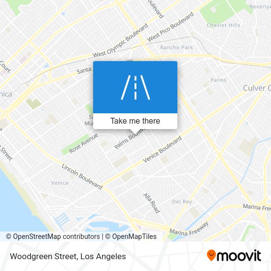 Woodgreen Street map
