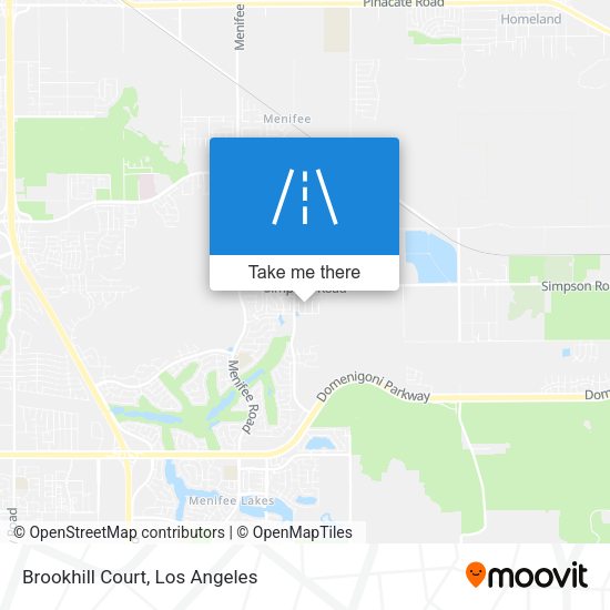 Brookhill Court map
