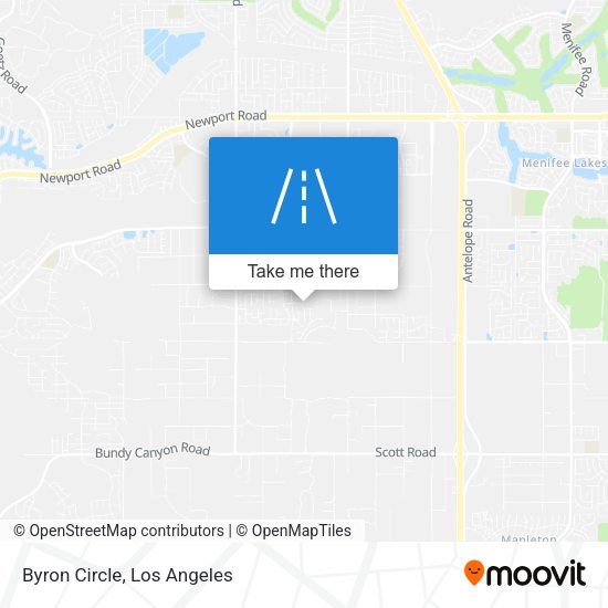 Mapa de Byron Circle