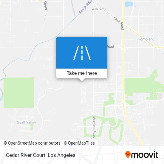 Mapa de Cedar River Court