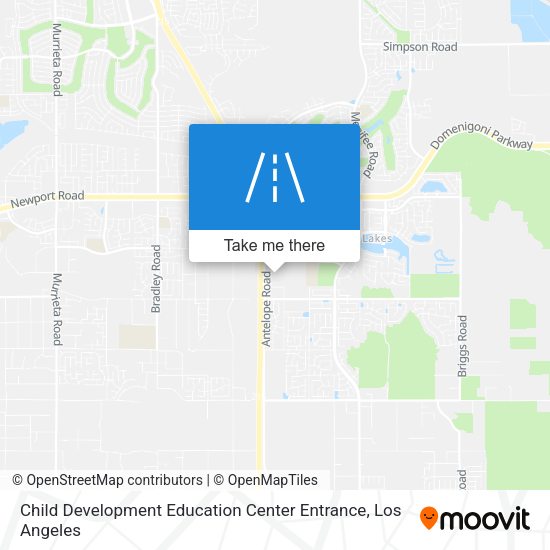 Mapa de Child Development Education Center Entrance