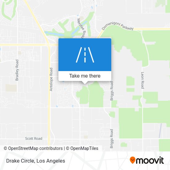 Mapa de Drake Circle