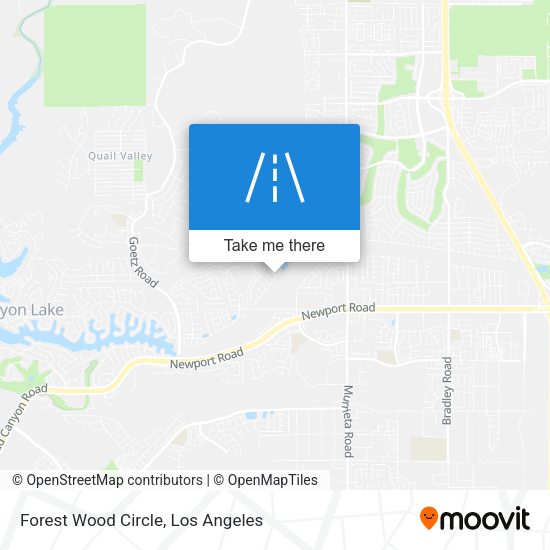 Forest Wood Circle map