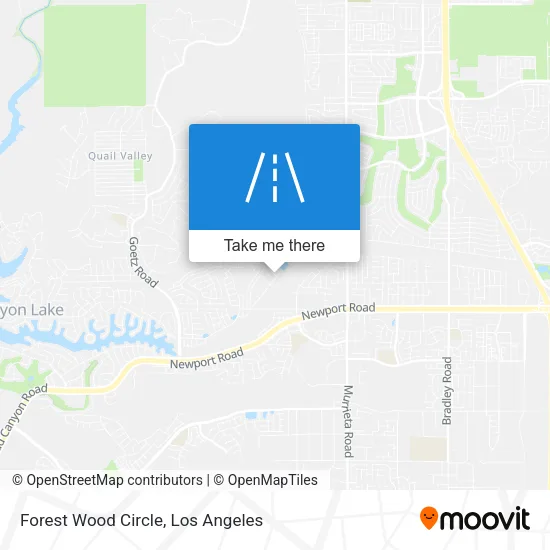 Forest Wood Circle map