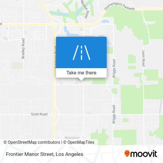 Mapa de Frontier Manor Street