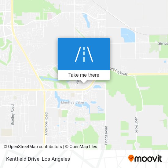 Kentfield Drive map