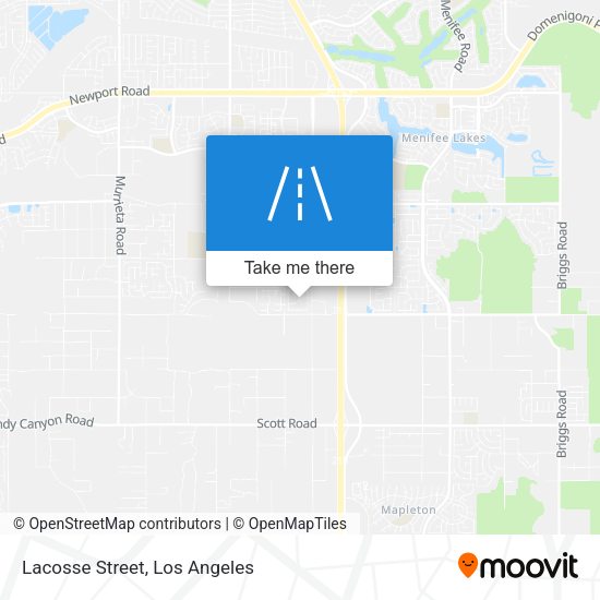 Mapa de Lacosse Street