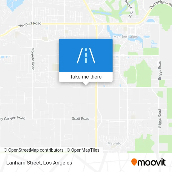 Lanham Street map