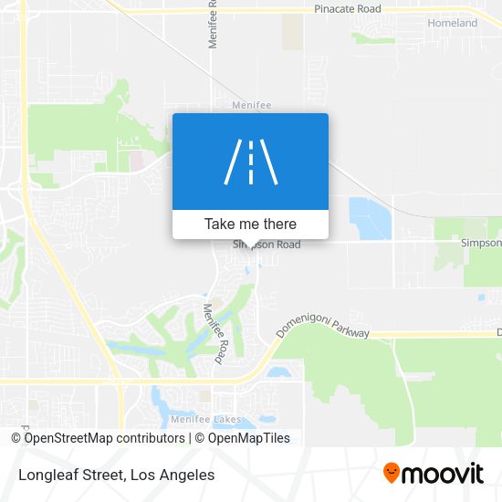 Longleaf Street map