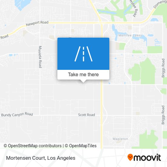 Mortensen Court map