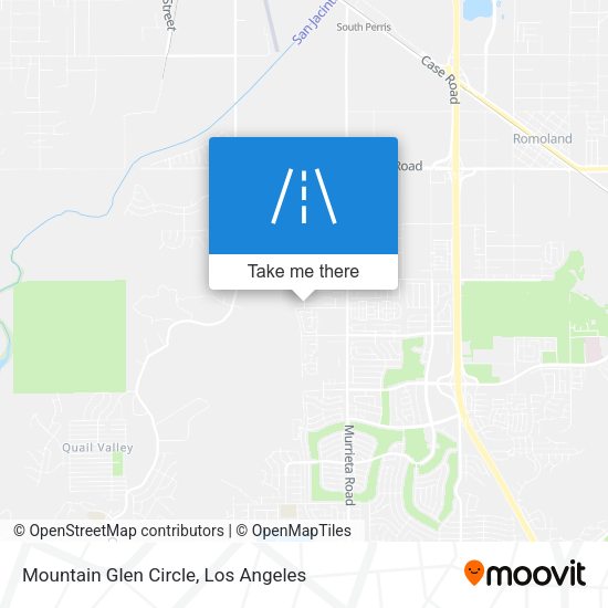 Mapa de Mountain Glen Circle