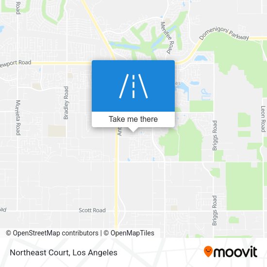 Northeast Court map