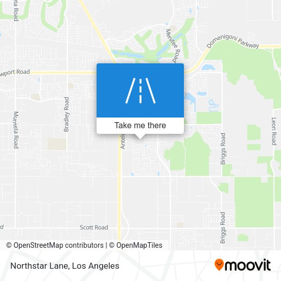 Mapa de Northstar Lane