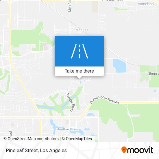 Mapa de Pineleaf Street