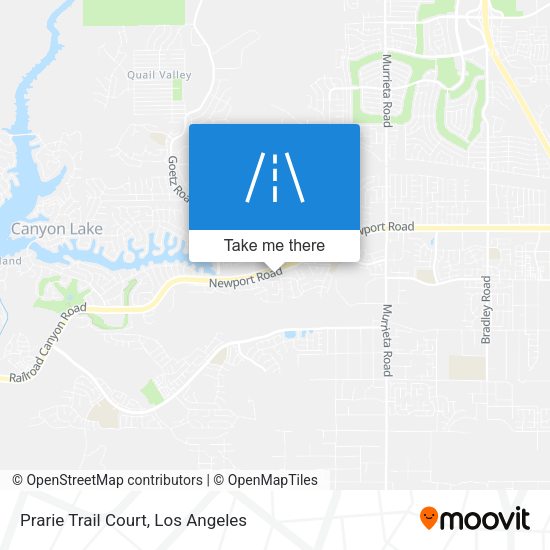 Prarie Trail Court map