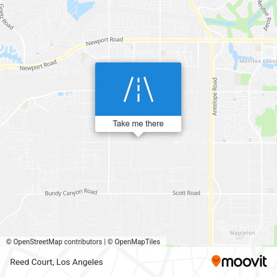 Mapa de Reed Court