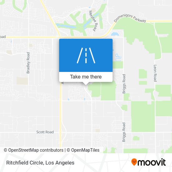 Ritchfield Circle map