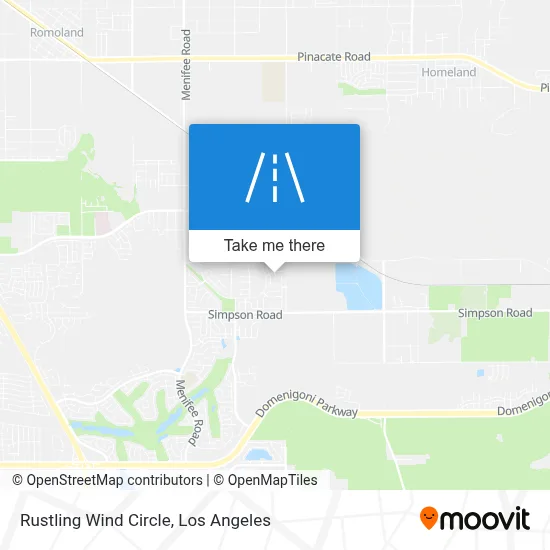 Rustling Wind Circle map