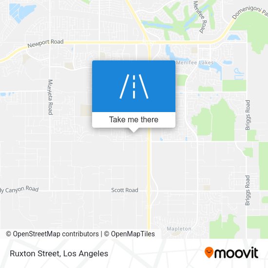 Mapa de Ruxton Street