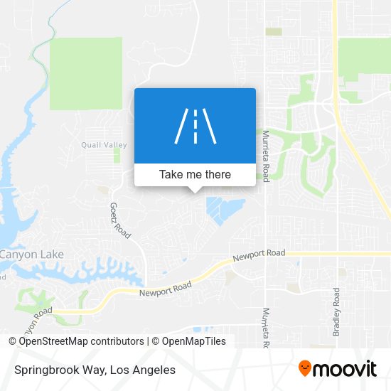 Springbrook Way map