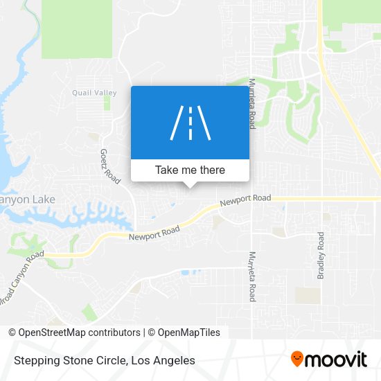 Mapa de Stepping Stone Circle