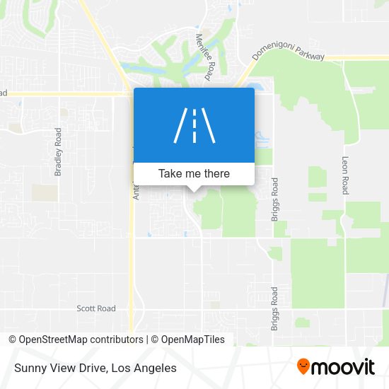 Sunny View Drive map