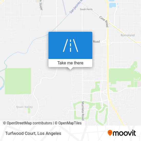 Turfwood Court map