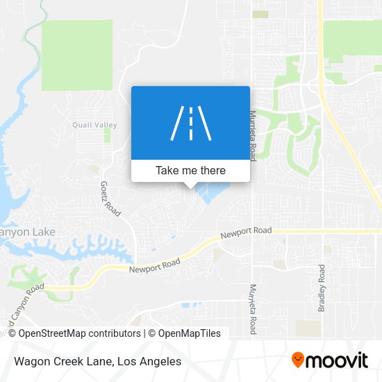 Mapa de Wagon Creek Lane