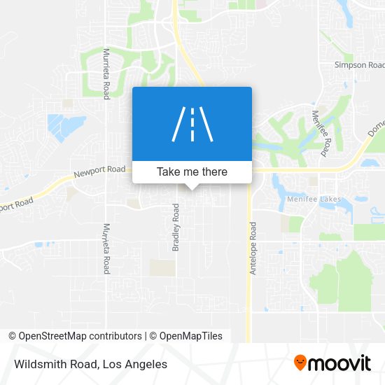 Mapa de Wildsmith Road