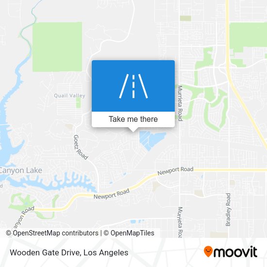 Mapa de Wooden Gate Drive