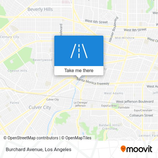 Burchard Avenue map