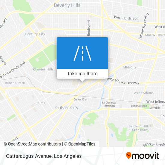 Cattaraugus Avenue map