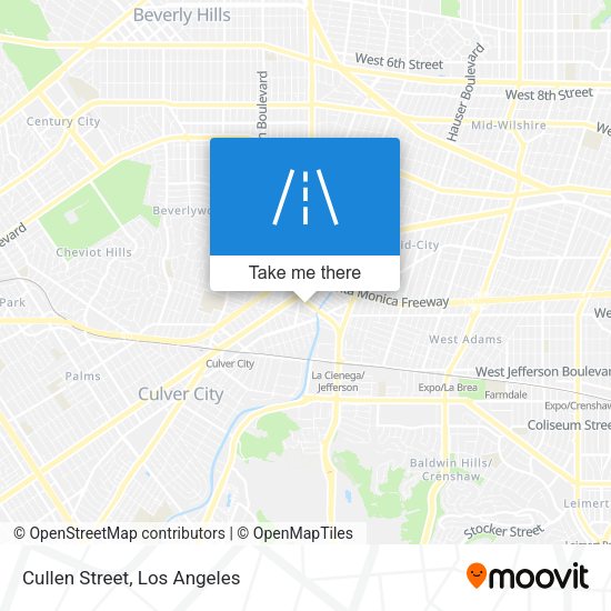 Mapa de Cullen Street