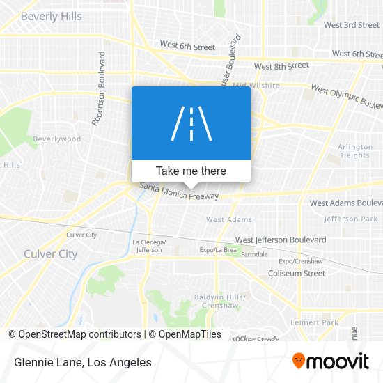 Mapa de Glennie Lane