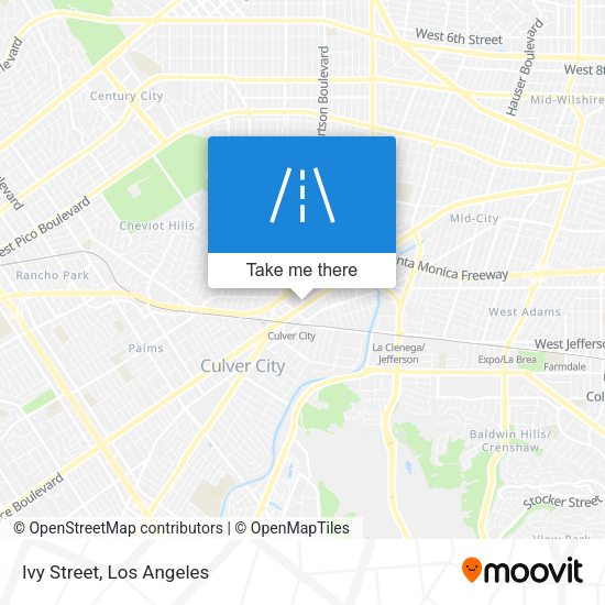 Mapa de Ivy Street
