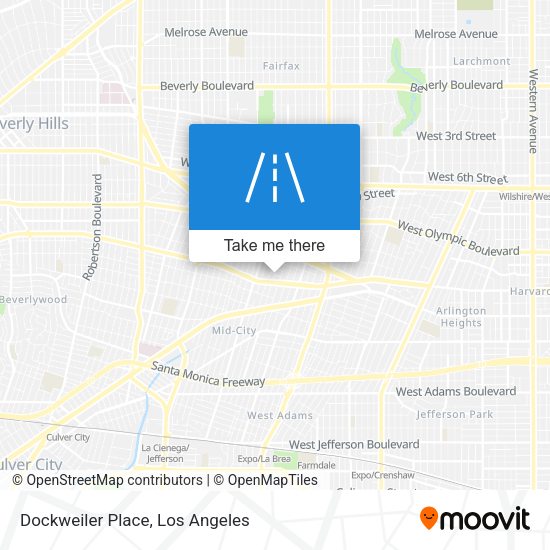 Dockweiler Place map