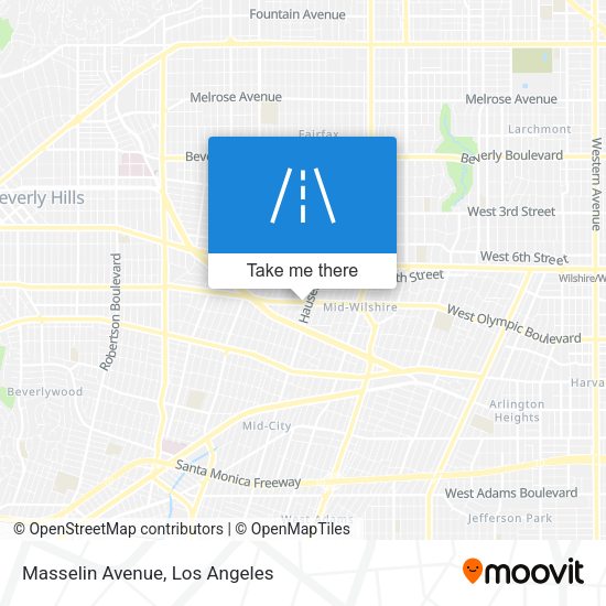 Masselin Avenue map