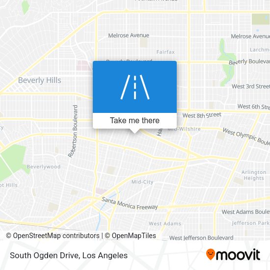 South Ogden Drive map